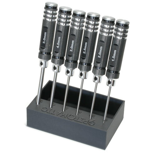 Hex Screwdrivers Set on Holder